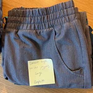 COPY - Figs Zamora - High Waisted Scrub Pants - L / Graphite